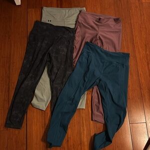 Legging Bundle 💜🖤💚💙